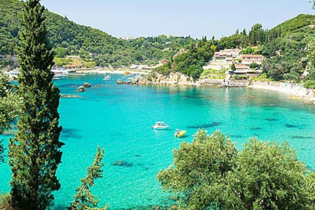 Nephiria'S Cozy Apt In Kerkira! Lejlighed Corfu  Eksteriør billede